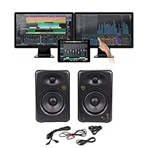 Presonus Studio One 3.0 Pro Audio MIDI Recording DAW Software+2) Studio Monitors

