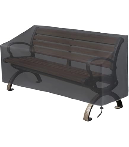 Housse De Protection Banc Musculation ZONADAH 152x46x54cm - Tissu Oxford 210D Imperméable - Anti-Poussière