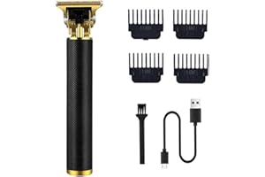 Hair Clippers Hair Trimmer for Men, Electric T Blade Trimmer Zero Gapped Edgers Hair Cutting Kit, Cordless Electric Hair Trim