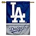 WinCraft Los Angeles Dodgers Double Sided House Flag