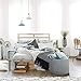 (XXL Light Grey) - XXL Cotton Rope Basket,Storage Woven Baskets for Blankets,Laundry, Towel,Nursery Basket by Braided Crown (XXL Light Grey)