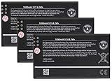 Replacement Battery Nokia BP-4W BP4W for Nokia Lumia 810 T-Mobile Lumia 822 ( 3 Pack )