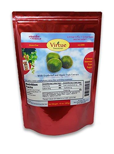Virtue Sweetener - Monk Fruit Sweetener - 4 times sweeter than sugar