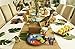 Juvale 144 Piece Kids Dinosaur Birthday Party Supplies with Plates, Knives, Spoons, Forks, Cups, and Napkins (Serves 24) - Dinosaur Birthday Decorations