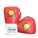 JUYO VONSAN® Boxing Gloves 4oz Children PU Training Gloves (Red)