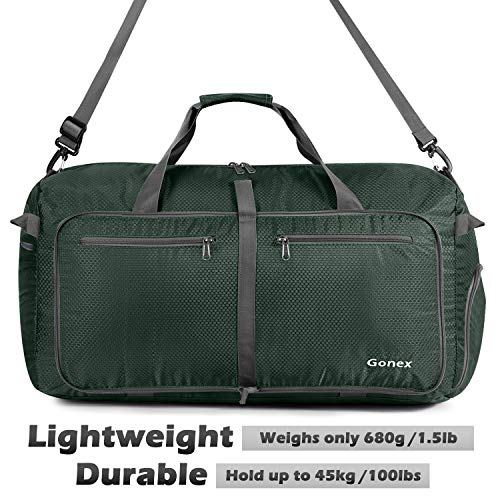 Gonex 100L Foldable Travel Duffel Bag for Luggage Gym Sports