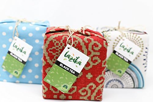 Hand-Crafted Black Tea From Black Sea Region of Turkey in Gorgeous Packages-Great Gift (1 Red Anatolia Pack &amp; 1 Pack Circles &amp; 1 Blue Dotted Pack)
