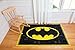 Wildkin Kids 39 x 58 Inch Rug for Boys and Girls, Made From Durable Nylon Material, Features Skid-Proof Backing and Serged Borders, Perfect for Classrooms, Playrooms and Bedrooms, BPA-Free (Batman)