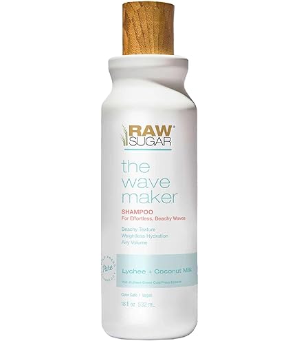 Raw Sugar, The Grow Pro Shampoo, Biotina Vegana, Maracuyá, Marula