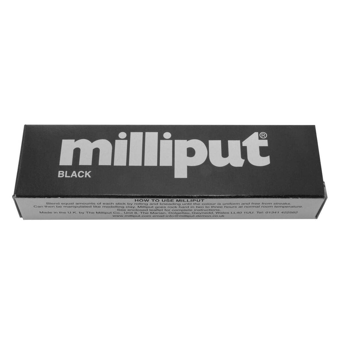Milliput Epoxy Putty, Black (6)