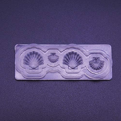 jhtceu Durable 3D Silicone Mold Mould for Nail Art DIY Tips Decoration Accessories Shell