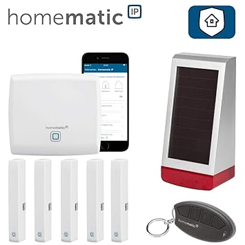 Homematic Ip Set Sicherheit Alarmanlage Fur Haus Und Wohnung Mit