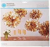 Martha Stewart Crafts 44-20205 Mylar Pom Pom Kit, Gold