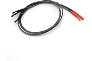 LiftCharger 3pcs Piezo Ignition Wires Replace Atwood 57553 for Atwood Wedgewood 3 Burners 17-22 in. Wide RV Stoves