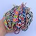 Carykon 12 PCS Nepal Woven Friendship Bracelets with a Sliding Knot Closure for Women Teens and Girls, Color may vary