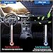 Tysonir Car Windshield Sun Shade, Retractable Sun Shade, Sunshade to Keep Your Vehicle Cool and Damage Free, UV Sun and Heat Reflector, Easy to Use, 2019 New.