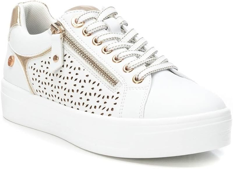 - Sportschuhe Sneaker Damen Weiß - Bequeme und vielseitige Schuhe - Casual Mode - Modell 14362403 (Größe 39)