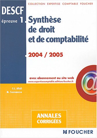Synthèse de droit et de comptabilité
