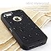 iPhone 5S Case,iPhone SE Case,Fogeek Heavy Duty PC and TPU Combo Protective Defender Body Armor Case Compatible for iPhone 5S,iPhone SE and iPhone 5 with Fingerprint Function (Black)