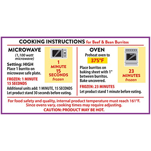 6 Monterey+Beef+Bean+Burritos+Artificial