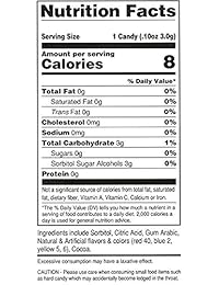 Eda's Sugar Free Sour Mix Hard Candy, Individual Wrapped, 1 lb