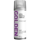 GOLDEN Satin Archival Varnish, 10 oz. Aerosol Can | 0