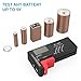 Coomatec Battery Organizer Support AA, AAA, D, C, 9V, and Button Batteries Storage box Can Contain over 7 Types of Batteries with Tester ...