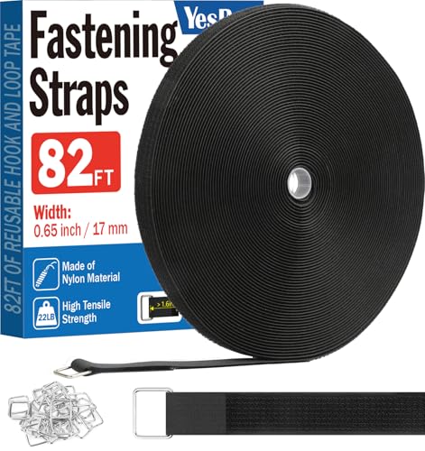 Hook and Loop Straps with Buckles