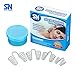 Best Anti Snoring Device - Stop Snore Solution - Sleep Better Aids - Anti-Snore Remedy Devices - 4 Nose Vents Nasal Dilator - Breathing Sleeping Relief