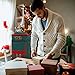 ProPik Wrapping Paper Storage Organizer Bag with Pocket and Handles Including Hanging Loop, Fits 36 Inch Long Rolls, Heavy Duty Material with Clear Window 43