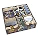 The Broken Token Game Organizer Compatible with King of New York - Wooden Game Organizing Box with Multiple Trays