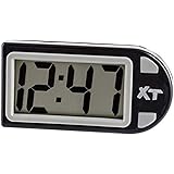 Custom Accessories 25211 Digital Clock Battery Included Reloj Digital Black