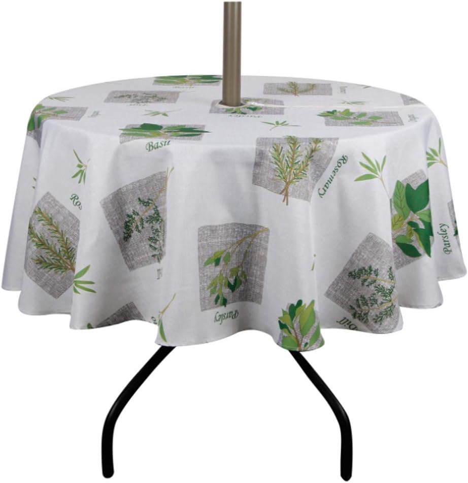 Best table cloth round with umbrella hole