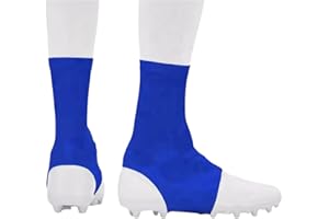 Senvitate Cleat Covers, Spats Football Cleat Covers, Football Cleat Spats, Cleat Sleeves for Soccer, Lacrosse, Baseball & Softball Youth Adults, Keeps Cleats Tied Turf Pellets Out
