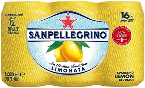 San Pellegrino Lemon Limonata 6 X 330ml Amazon Ca Grocery