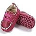 Voberry Newborn Baby Boy Girl Leather Crib Shoes Toddler Soft Sole Sneakers