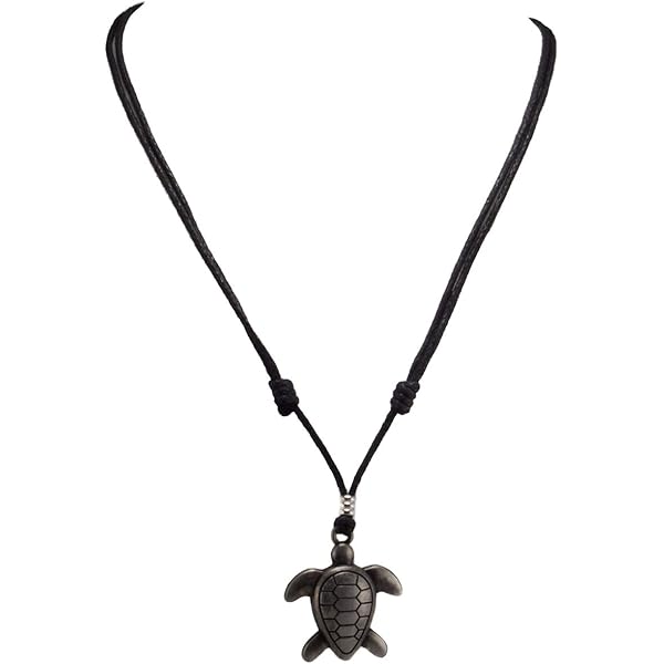 Collier Tortue Hawaïenne STWTR – Pendentif Surf Réglable En Corde, Mixte Homme/Femme, Fait Main
