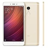Xiaomi Redmi Note 4 5.5-Inch GSM Unlocked Smartphone with Dual LTE, 32GB, Dual Sim, 13MP, No Warranty - International Version (Gold)