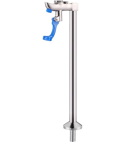 14" Glass Filler Faucet With Push Handle - Brass Water Dispenser For Bars & Restaurants