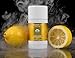 ORGANIC 101 Lemon Haze USDA Certified, All Natural, Extra-Strength Deodorant No Aluminum, Parabens, Other Toxic Chemicals, Stay Clean, Smell Fresh (3.25oz, Satin Gold)
