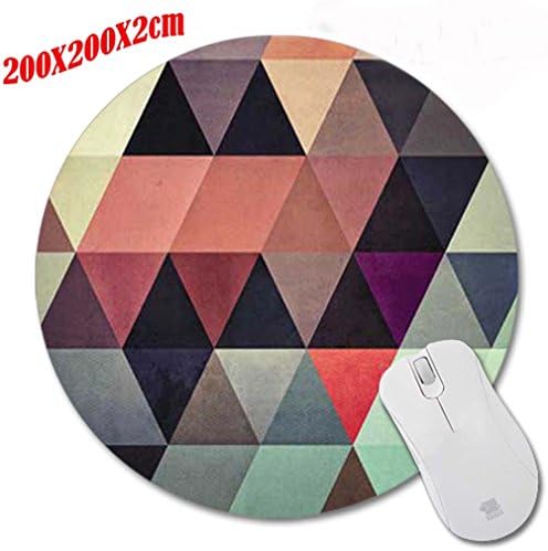 Modern Faux Gold Glitter Marble Unique Desktop Pad Mousepads White