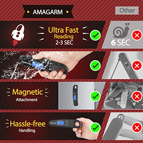 4 Upgraded+Version+Thermometer+Waterproof+Grilling