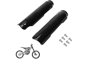 CYLEMOTO Fork Cover Guard Fender for Surron Sur Ron Light Bee X/S Electric Dirt Bike Black