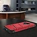 ZIZO Bolt Series for Samsung Galaxy S9 Case Military Grade Drop Tested with Tempered Glass Screen Protector Holster RED Black