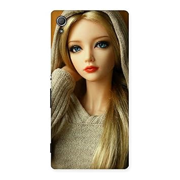 Beautiful Cute Smile Beautiful Doll Back Case Cover For Amazon In