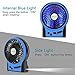 OPOLAR Portable Travel Battery Operated Fan with 4-15 Hours Battery Life, Rechargeable 3 Speeds Handheld Mini Fan with Powerful Airflow for Camp and Outdoor Events, USB Powered, Quiet, for Hot Flashes