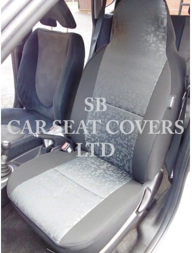 Mitsubishi ASX Car Seat Covers - Grey Retro - 2 Fronts Only