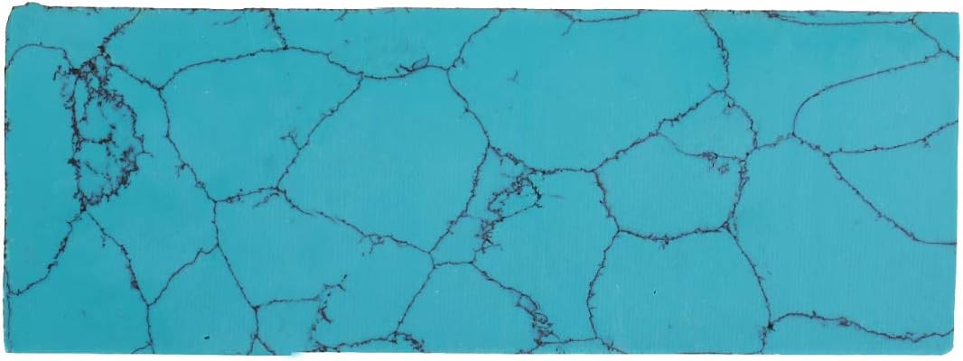 Musiclily Pro Man-Made Guitar Inlay Material Blank Sheet 95x35x2mm, Chrysocolla