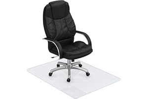 CSXCQM Office Chair Mat for Carpeted Floor 20"x24" 36"x48" 71"x142" PVC Floor Mat 0.08" Thick Chair Mat Carpet Protector Non-Slip Waterproof for Carpets Floor Desk Hallway Rectangle (Color : Clear, Size :