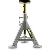 ESCO 10498 Jack Stand, 3 Ton Capacity, Silver, 21.5"